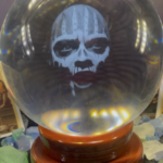 Holographic Spirit trapped in a crystal ball illusion